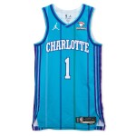 LaMelo Ball Charlotte Hornets 2023-2024 Kia NBA Tip-Off Game Worn Classic Edition Jersey | Double-Double