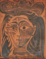 Femme au chapeau fleuri (Alain Ramié 521)