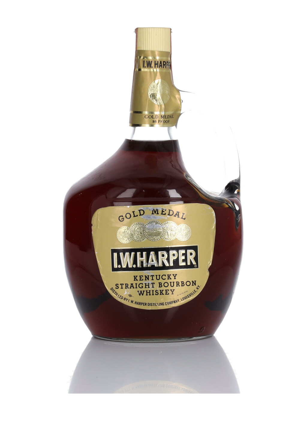 View full screen - View 1 of Lot 201. I.W. Harper 6 Year Old 86 Proof NV (1 Bottle Half-Gallon).
