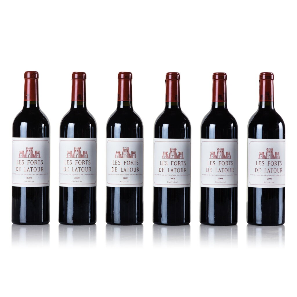 View full screen - View 1 of Lot 23. Les Forts de Latour 2008 (12 BT).