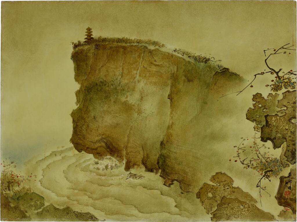 View full screen - View 1 of Lot 761. Lee Man Fong 李曼峰 | Cliff (Uluwatu) 懸崖.