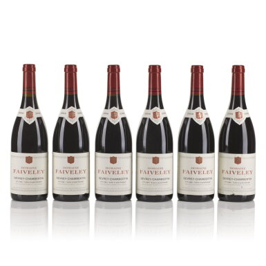 View full screen - View 1 of Lot 504. Gevrey Chambertin, Les Cazetiers 2008 Faiveley (12 BT).