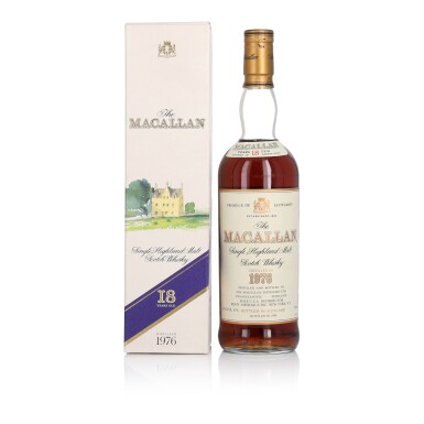 View full screen - View 1 of Lot 1012. The Macallan 18 Year Old 43.0 abv 1976 (1 bt 75cl).