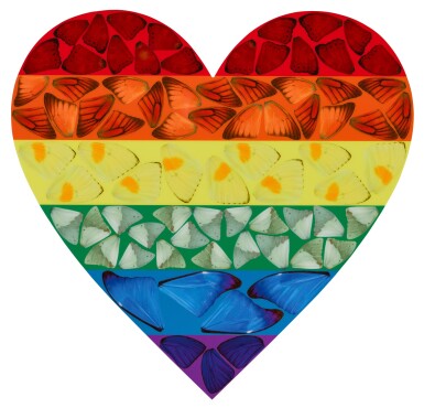 View full screen - View 1 of Lot 354. Butterfly Heart (Small) (H7-4).