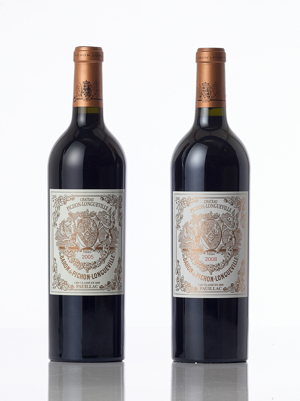 View full screen - View 1 of Lot 5611. Château Pichon Longueville, Baron 2008 (6 BT).