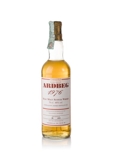 View full screen - View 1 of Lot 90. Ardbeg Samaroli 46.0 abv 1976.