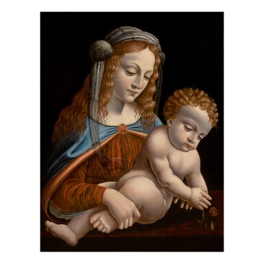 View full screen - View 1 of Lot 16. Sold Without Reserve | BERNARDINO DE' CONTI | MADONNA AND CHILD.