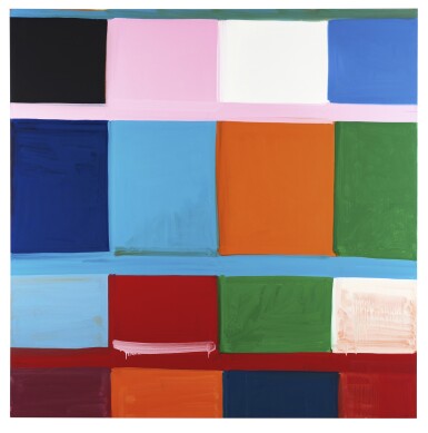 View full screen - View 1 of Lot 1134. Stanley Whitney 史丹利・惠特尼 | Nigerian Smile 尼日利亞式微笑 .