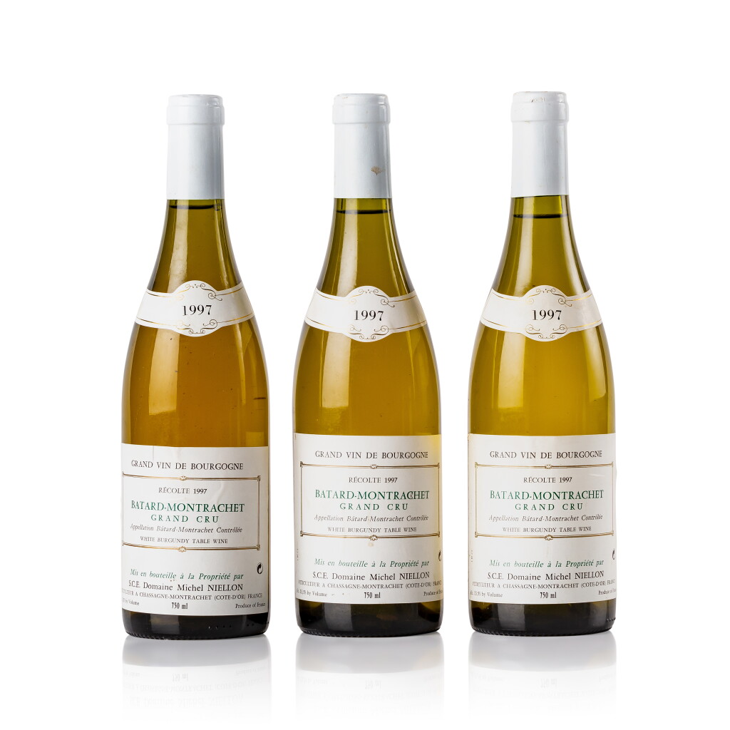 View full screen - View 1 of Lot 110. Bâtard Montrachet 1997 Michel Niellon (3 BT).