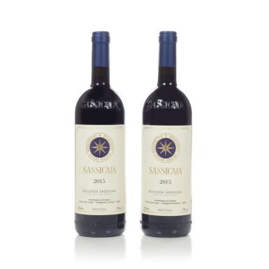 View full screen - View 1 of Lot 505. Sassicaia 2015 (2 BT).