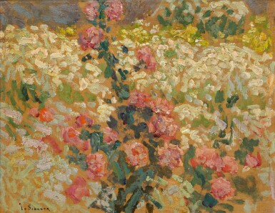View full screen - View 1 of Lot 1303. Etude de fleurs.