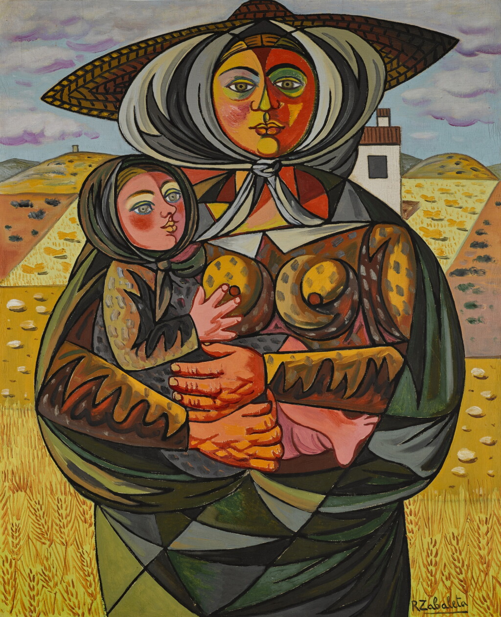 View full screen - View 1 of Lot 331. Maternidad (Maternity).