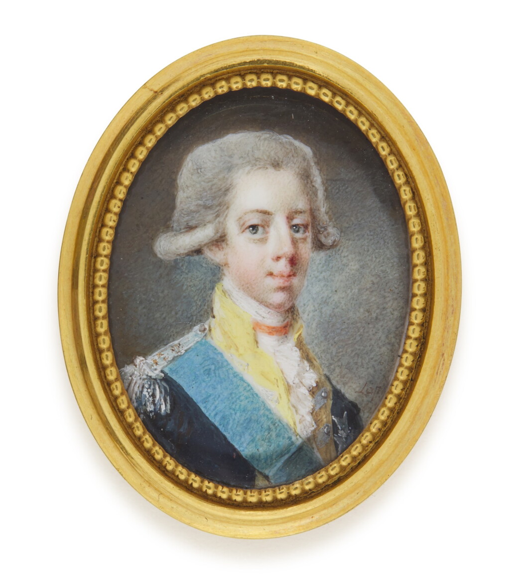 View full screen - View 1 of Lot 150. Portrait of King Gustav IV of Sweden (1778-1837), circa 1795.