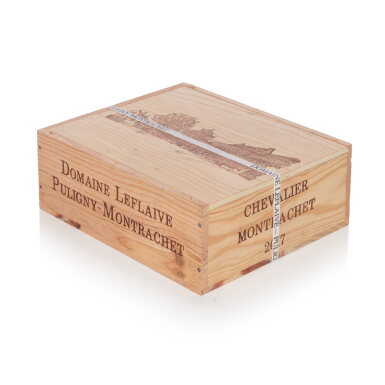 View full screen - View 1 of Lot 123. Chevalier Montrachet 2017 Domaine Leflaive (3 BT).
