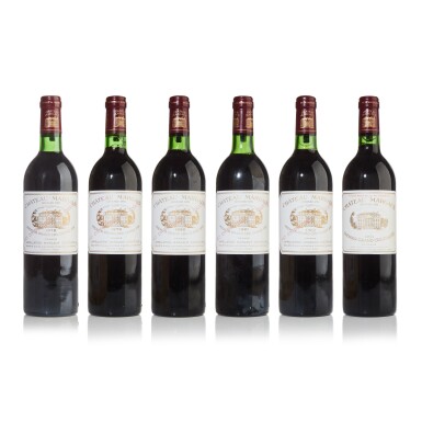 View full screen - View 1 of Lot 6. Château Margaux Vertical 1978-2016 (39 BT).