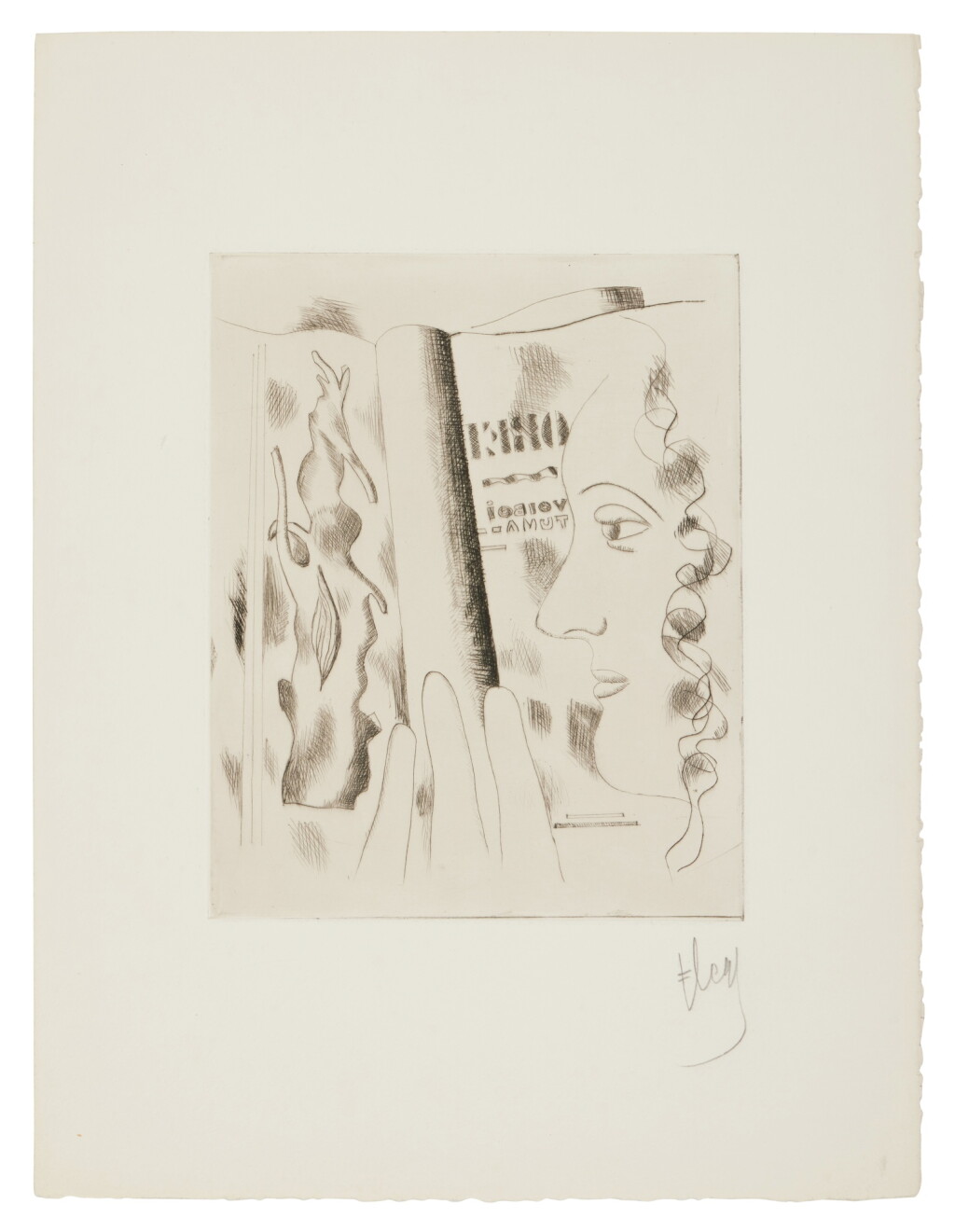 View full screen - View 1 of Lot 98. Profil de Femme.