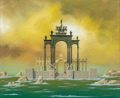 View full screen - View 1 of Lot 140. Aux conquérants de la mer.