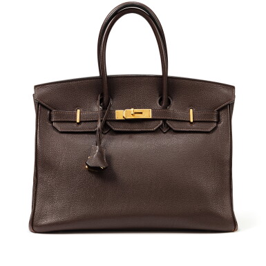 View full screen - View 1 of Lot 718. Havane Togo Birkin 35 Gold Hardware, 2006.