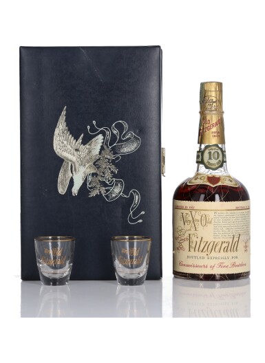 View full screen - View 1 of Lot 247. Very Xtra Old Fitzgerald 10 Year Old 100 Proof 1957 (1 Bottle 4/5 Quart).