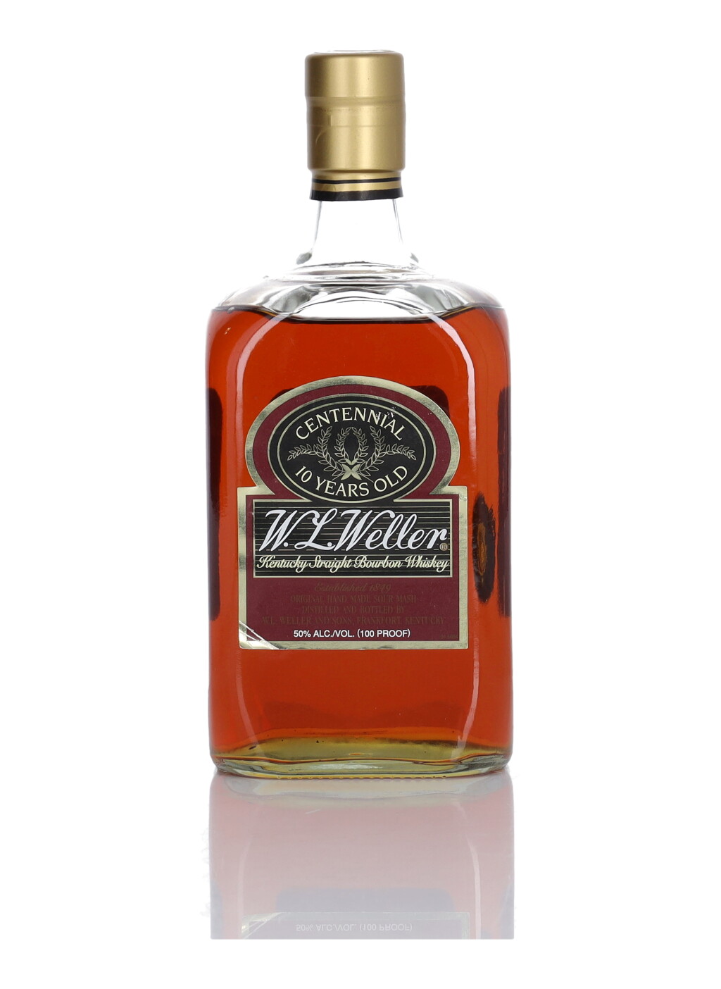 View full screen - View 1 of Lot 319. W.L. Weller 10 Year Old Centennial 100 Proof NV (1 Bottle 75cl).