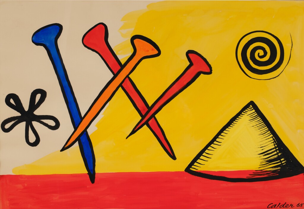Alexander Calder — Pegs and Cone