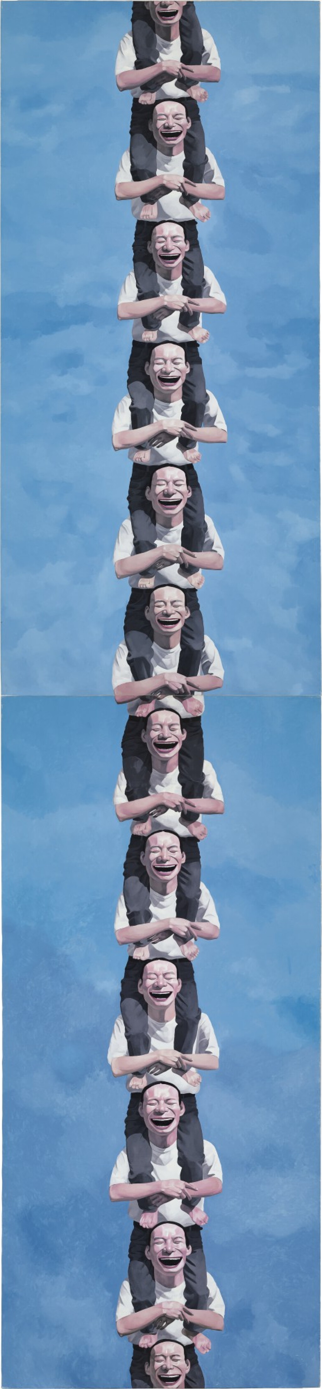 View full screen - View 1 of Lot 626. YUE MINJUN 岳敏君 | HEAVEN 天堂.