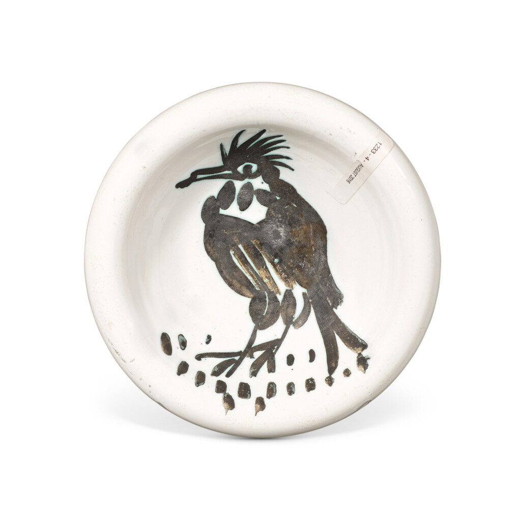 View full screen - View 1 of Lot 31. Oiseau à la huppe (A. R. 173).
