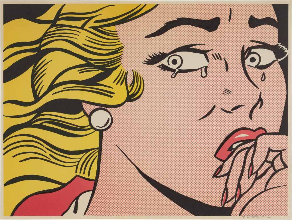 View full screen - View 1 of Lot 368. Crying Girl.