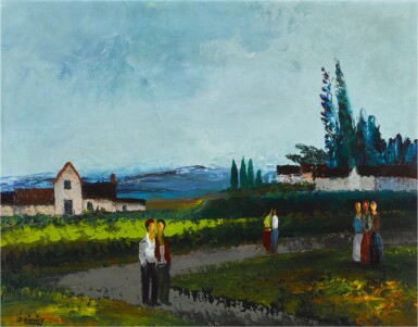 View full screen - View 1 of Lot 139. Strolling.