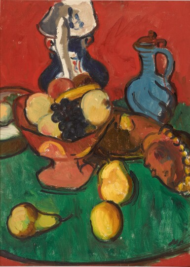 View full screen - View 1 of Lot 625. Still Life with Roman Head.