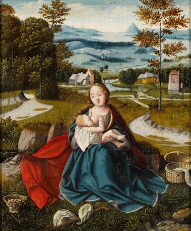 View full screen - View 1 of Lot 101. The Rest on the Flight into Egypt.