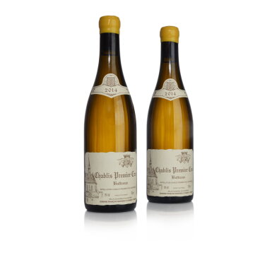 View full screen - View 1 of Lot 239. Chablis, Butteaux 2014 Domaine Raveneau (2 BT).