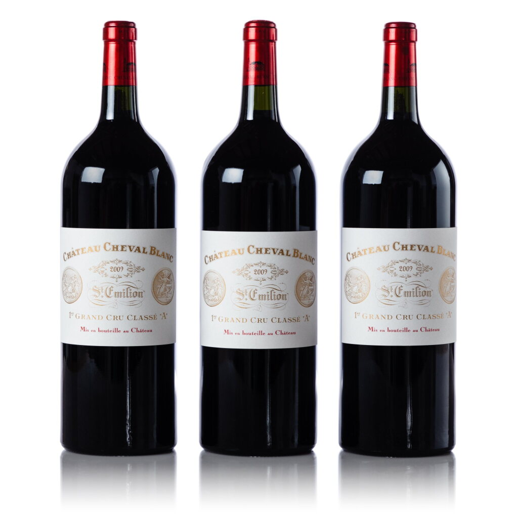 View full screen - View 1 of Lot 244. Château Cheval Blanc 2009 (6 MAG).