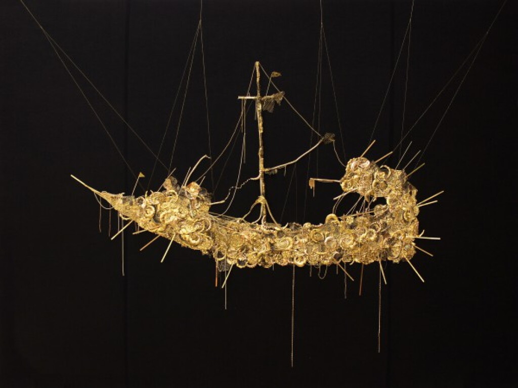 View full screen - View 1 of Lot 7. Hew Locke, b. 1959 | The Crossing.