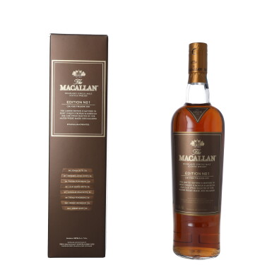 View full screen - View 1 of Lot 47. The Macallan Edition No.1 48.0 abv NV (1 BT75).