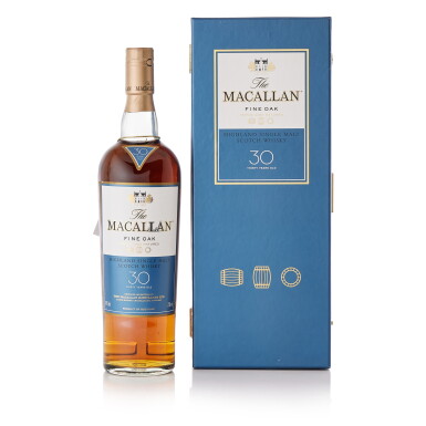 View full screen - View 1 of Lot 9134. The Macallan 30 Year Old Fine Oak Triple Cask 43.0 abv NV (1 BT70).