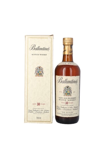 View full screen - View 1 of Lot 5275. Ballantine's 30 Year Old 86 proof NV (1 BT75).