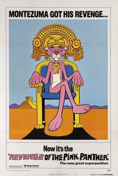 View full screen - View 1 of Lot 8. Revenge of the Pink Panther (1978) poster, US.