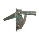 An archaic bronze crossbow component, Eastern Han dynasty | 東漢 青銅弩機