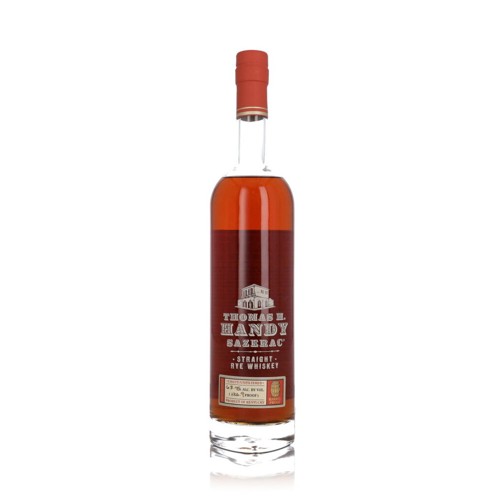 View full screen - View 1 of Lot 143. Thomas H. Handy Rye 2010 Release 126.2 proof 2004 (1 BT75).