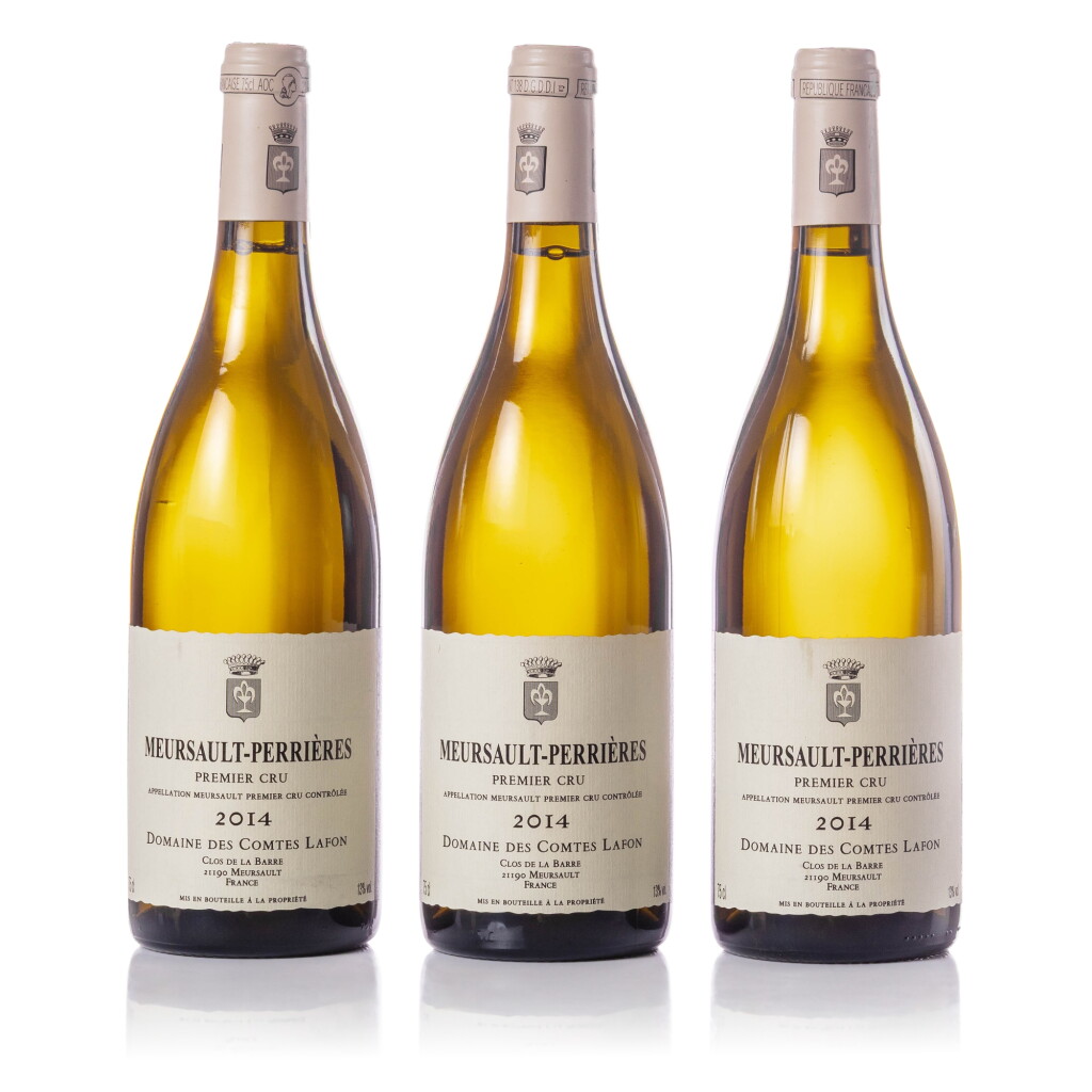 View full screen - View 1 of Lot 289. Meursault, Perrières 2014 Domaine des Comtes Lafon (3 BT).
