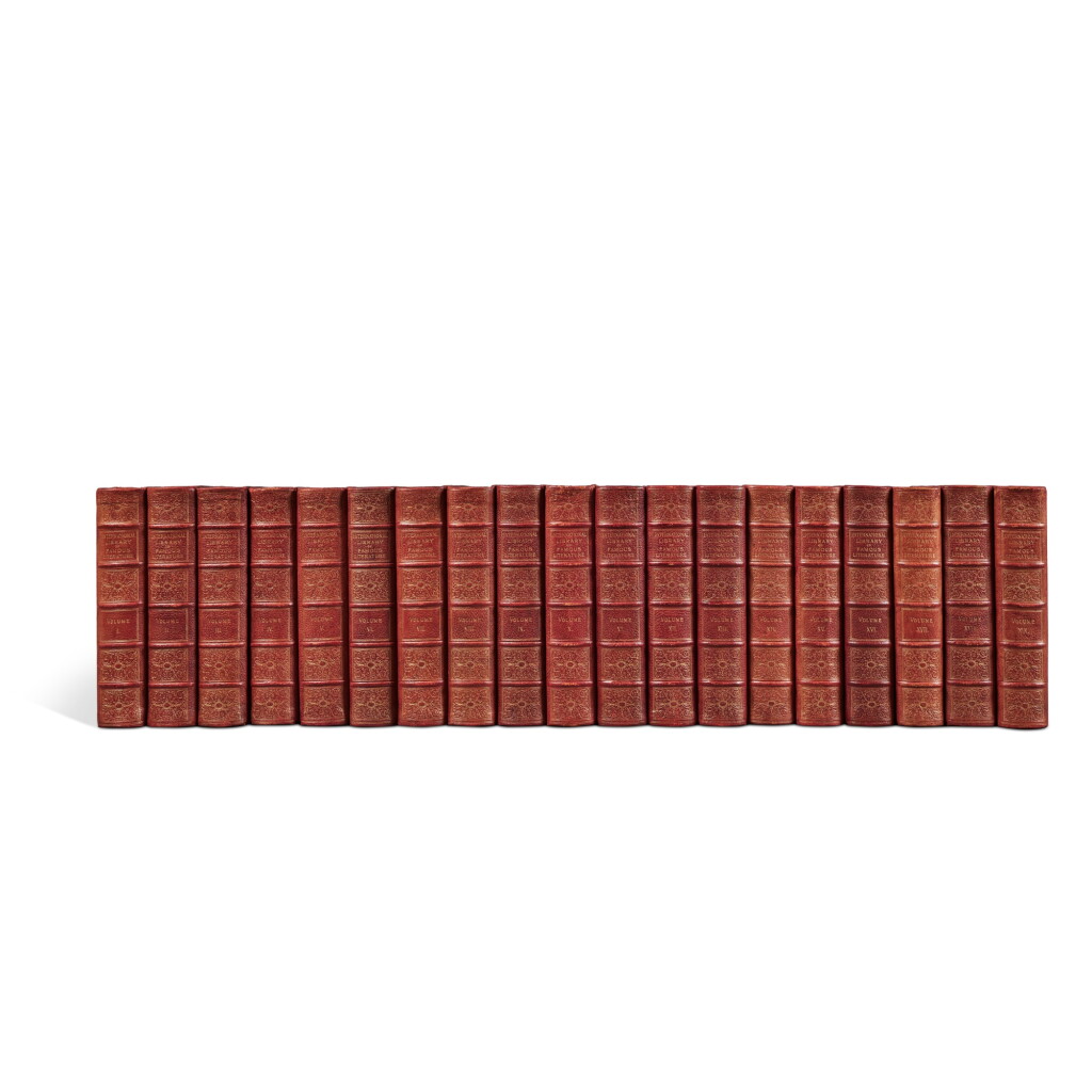 View full screen - View 1 of Lot 1866. A Collection of Leather Bound Books.