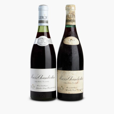 View full screen - View 1 of Lot 73. Mazis Chambertin 1955 Maison Leroy (1 BT).