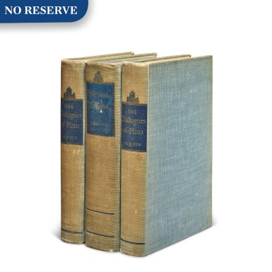 View full screen - View 1 of Lot 77. Richard Feynman's copies of the Dialogues of Plato & the Greek Historians.