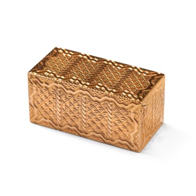 View full screen - View 1 of Lot 1062. A gold box, François-Siméon Charbonné, Paris, 1758/1759.