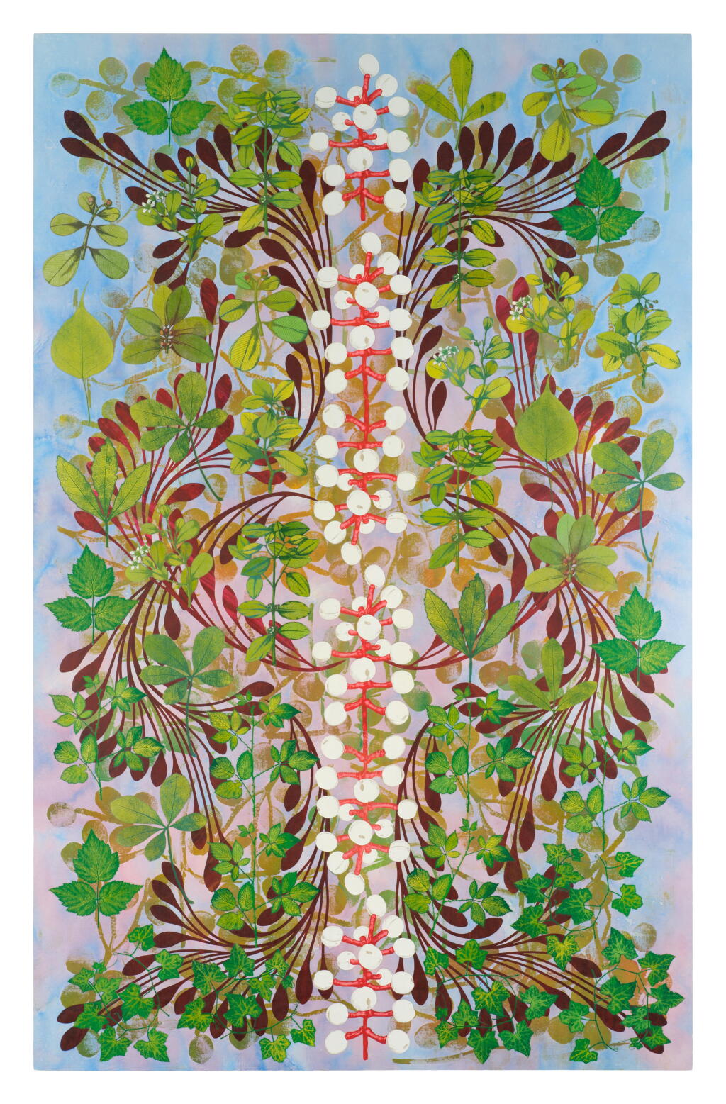View full screen - View 1 of Lot 644. Imaginary Garden with Seed Clusters.