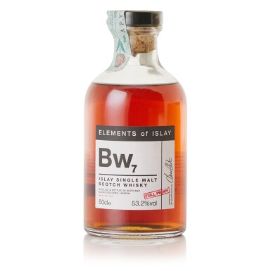 View full screen - View 1 of Lot 9569. Bowmore Elements of Islay Bw7 53.2 abv NV (1 BT50).