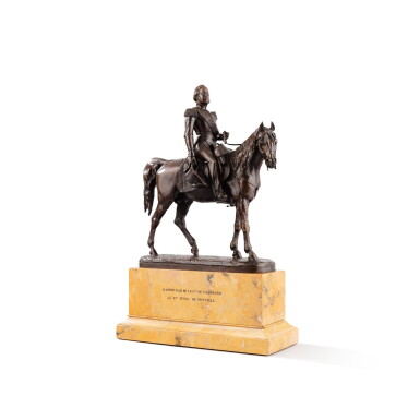 View full screen - View 1 of Lot 631. French, late 19th century, after a model by Christophe Fratin (1801-1864) | France, fin XIXe, d’après un modèle de Christophe Fratin (1801-1864).
