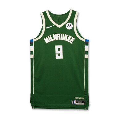 View full screen - View 1 of Lot 47. Bobby Portis Jr. ‘3-Point Contest’ Worn Icon Edition Jersey.