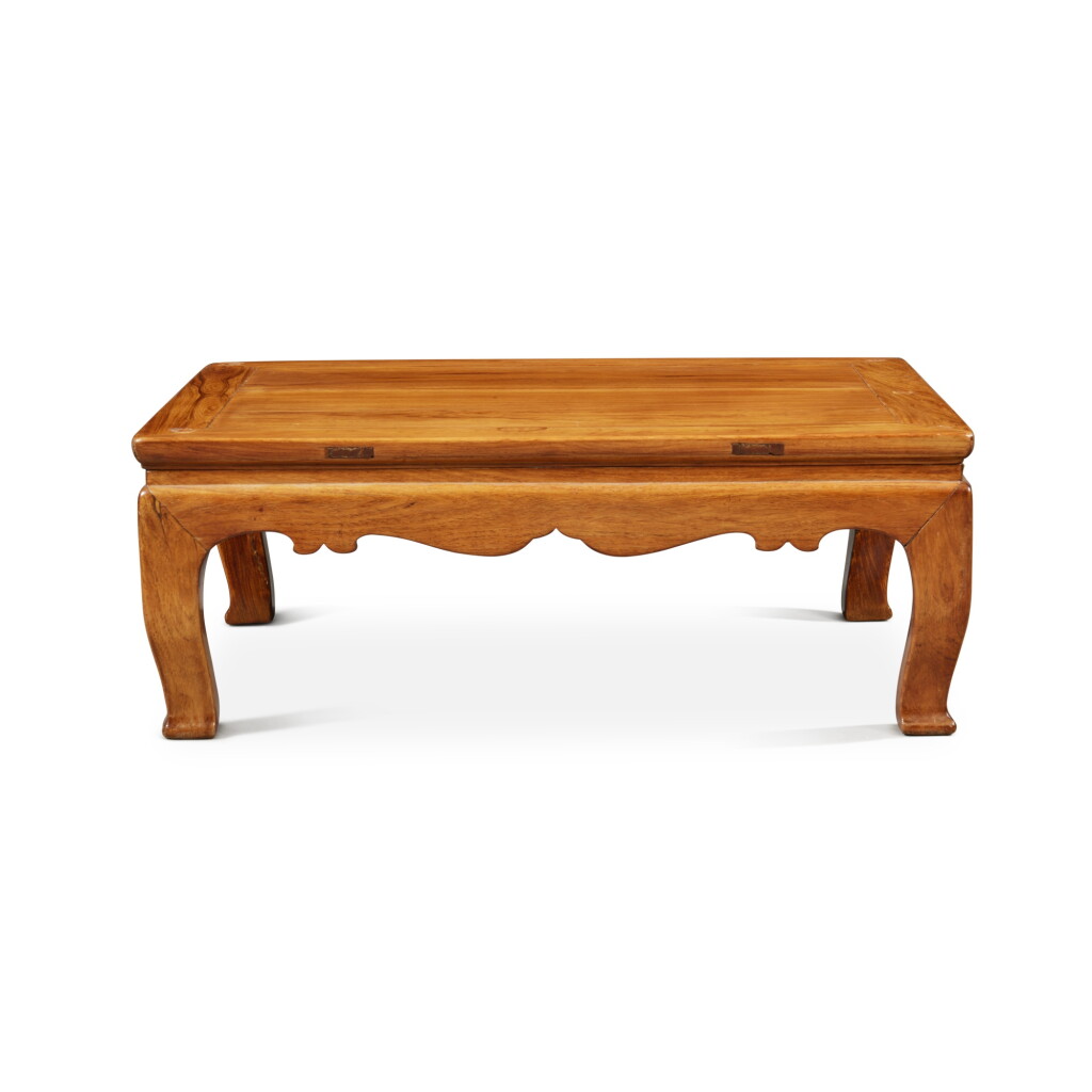 View full screen - View 1 of Lot 94. A small 'huali' low table (Kangzhuo), Qing dynasty, 19th century.